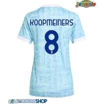 Maglie da calcio Juventus Teun Koopmeiners #8 Seconda Maglia Femminile 2025-26 Manica Corta